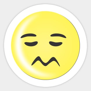 Emoticon Sad Sticker